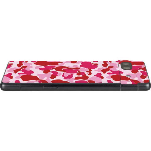 Pink Street Camo Google Pixel 7a Skin